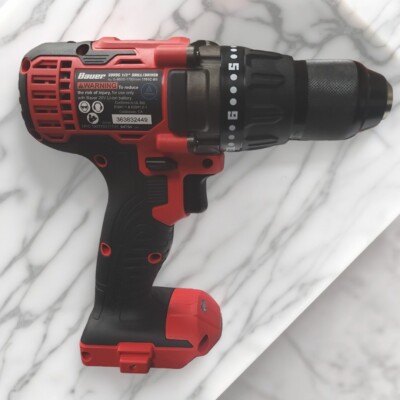 BAUER 20V Cordless 1/2 in. Variable Speed Drill/Driver - Tool Only -