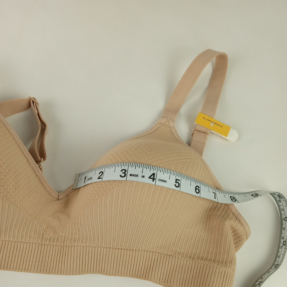 Hanes Bra Medium Lightly Padded Beige Nude Women's Junior's eBay