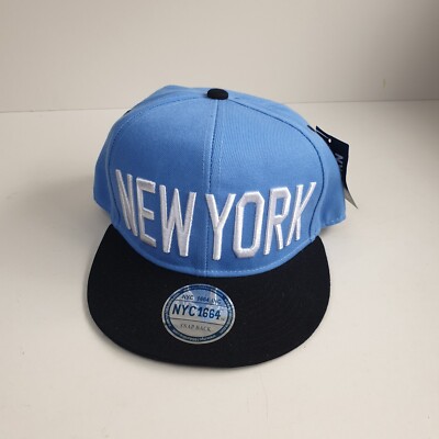 New York Snapback Baseballkappe Sommer Urlaub einfache Passform verstellbar Mütze brandneu