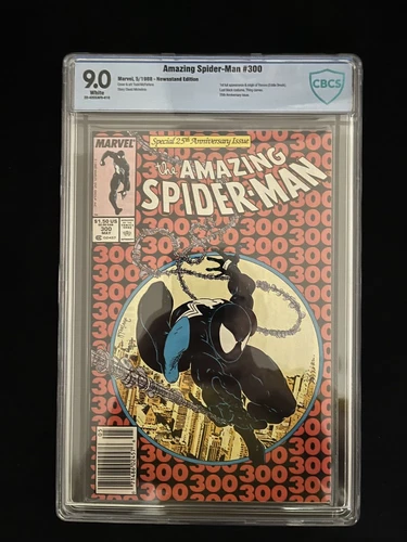 Amazing Spiderman #300 CGC 9.0 Origin 1st Appearance Venom