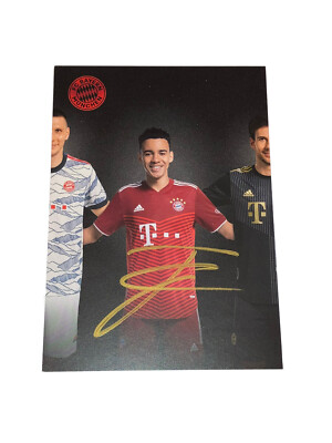 JAMAL MUSIALA - 2021-22 ORIGINAL HAND SIGNED FC BAYERN MÜNCHEN