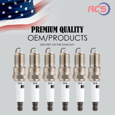6pcs Iridium spark plugs For Chrysler Pacifica Dodge Jeep OEM LZTR5AGP 3381