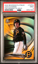 ☠️ Jack Suwinski 🏴‍☠️👁/50  2022 Bowman Platinum Top Prospects GOLD TOP32 9MINT