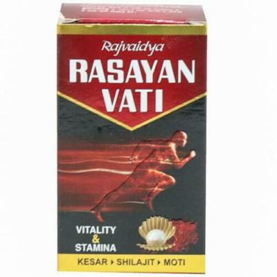 Rajvaidya Rasayan Vati Capsules ( 2 X 60 Capsules ) with Free Shipping
