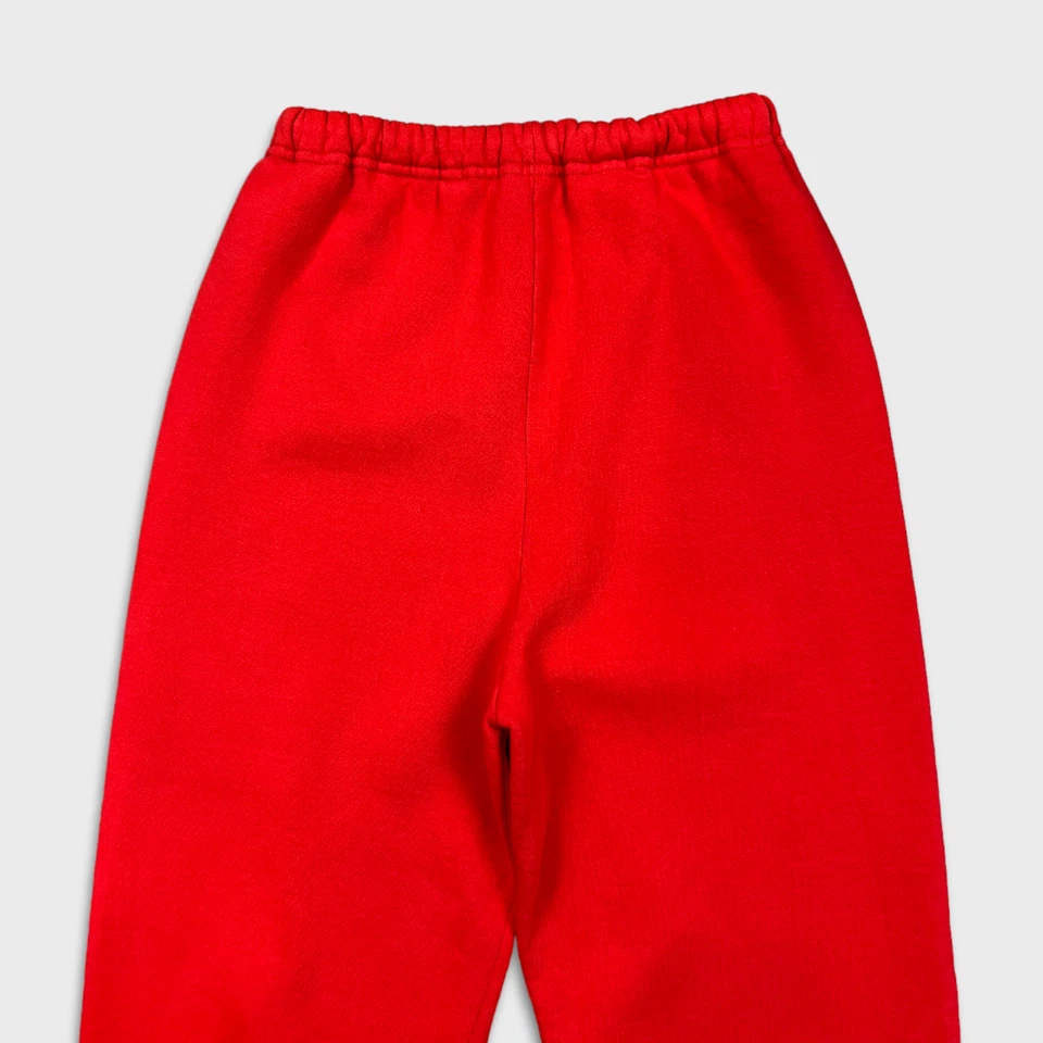 Pantalones deportivos Russell vintage de los 90 para hombre pequeños rojos hechos en EE. UU. polar jogger Foto 2 de 4