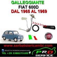 Galleggiante Benzina 2 Fili Serbatoio Lungo  Fiat 600 D - E Seat 600