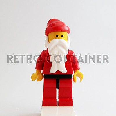 LEGO Minifigures 1x hol007 Santa Claus Babbo Natale