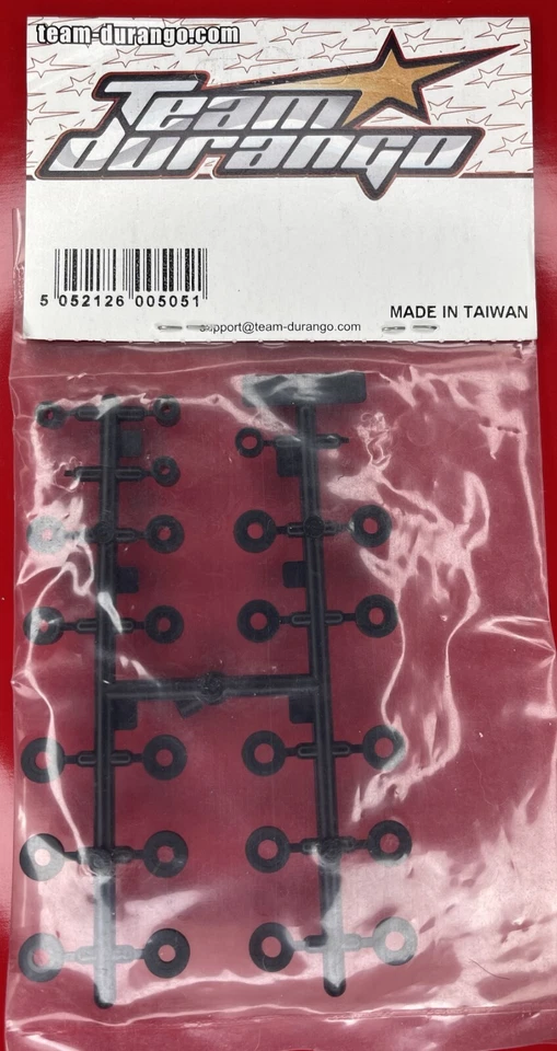 Team Durango Plastic Shims (6pcs) TD390024 TD 390024 DEX410R 410R DESC410 NEW - Image 2 of 2