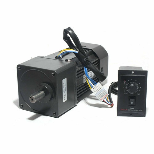 Controlador de motor reversible de fase única de CA reducción de engranaje de desaceleración 220V 250W - Imagen 1 de 12