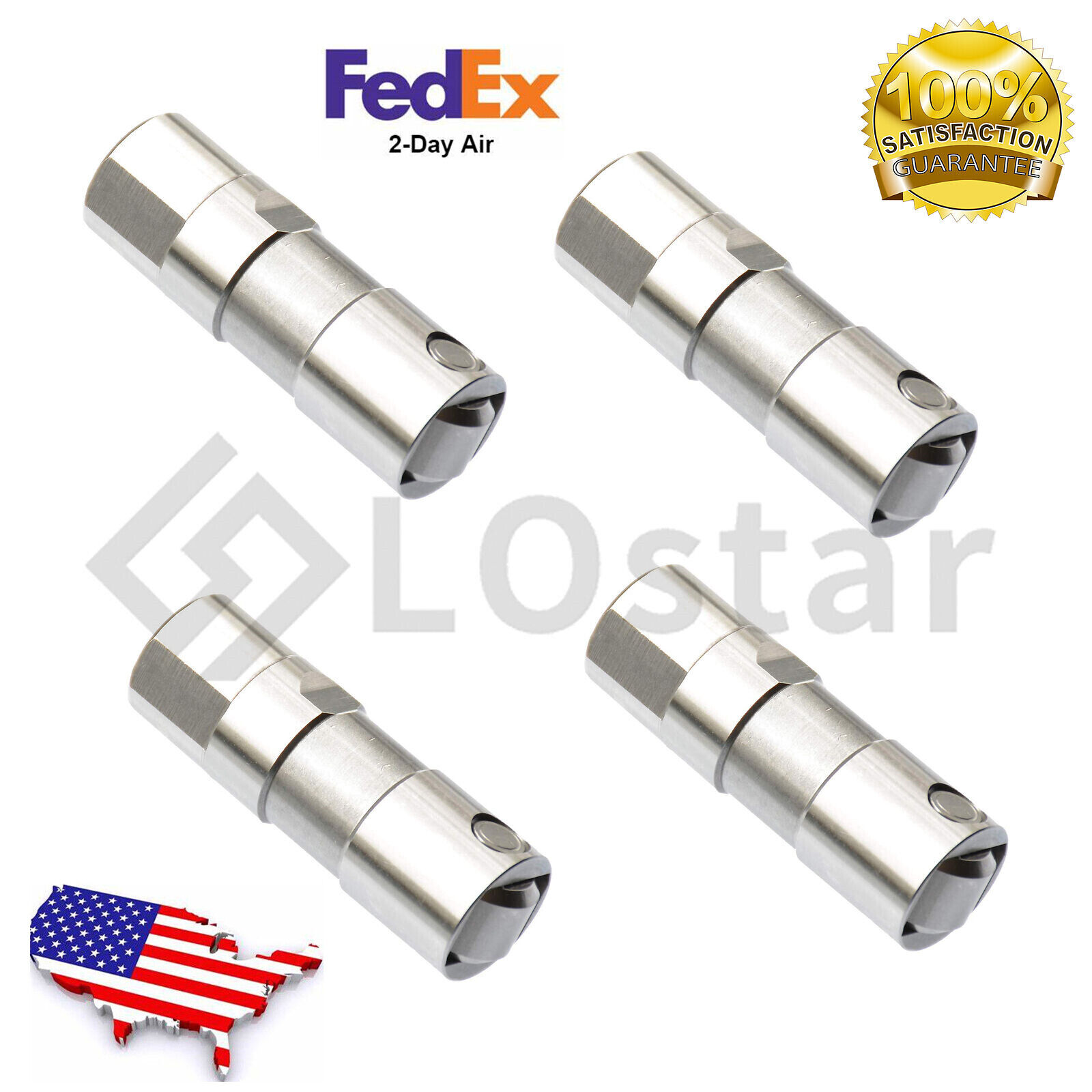 Set of 4 Hydraulic Roller Large-scale sale Lifter Cadill Fits Buick GMC Chevrolet Soldering