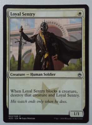 Loyal Sentry *Common* Magic MtG x1 A25 Masters 25