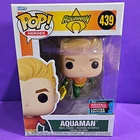 DC Aquaman Funko Pop Heroes #439 Fall Convention 2022 Exclusive w/Protector