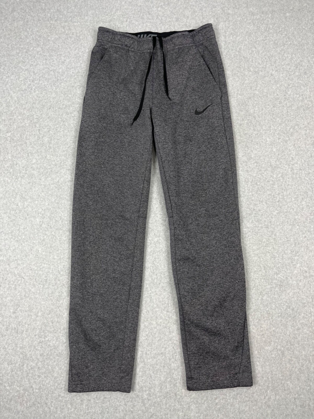 Nike Sweatpants Mens S Heather Gray Dri Fit Therma Joggers Training Running Gym-image