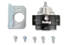 Holley 12-841 HP Billet Carbureted By Pass Fuel Pressure Regulator 4.5-9 PSI