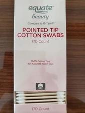 Equate Pointed Tip Cotton Swabs