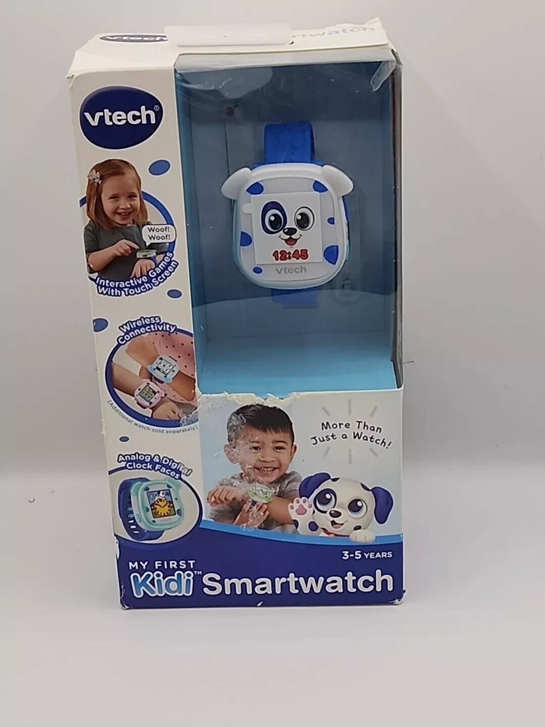 Vtech, First Smartwatch STEM Learning Toy, Gift For Kids 3-5 years games & clock