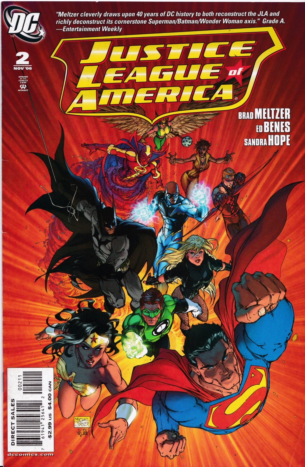 JUSTICE LEAGUE OF AMERICA (2006) #2 - Back Issue