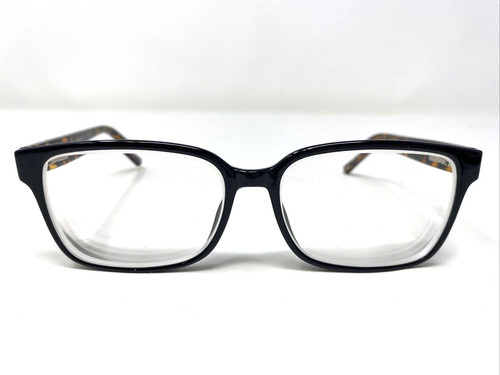 Modern Negotiate Black/Tortoise 53-16-135 Plastic Full Rim Eyeglasses Frame F795