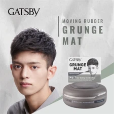 Gatsby Moving Rubber Grunge Mat Japan Matte Hair Wax For Men 80g - Free Shipping