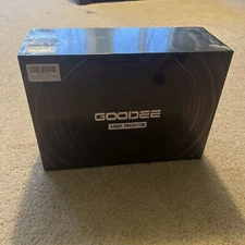 GooDee Portable Outdoor Native 1080P Home Theater Video Projector Bundle