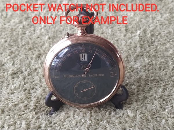 STAND DISPLAY SUPPORT POCKET WATCH REPEATER AUTOMATON JUMP HOUR AUTOMAT PENDULE