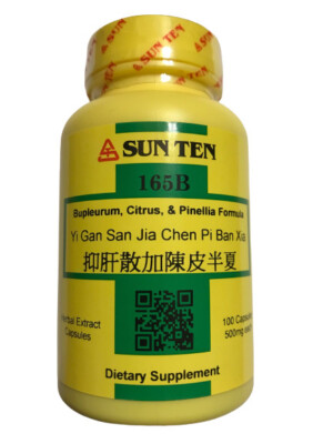 Sun Ten-Bupleurum, Citrus, Pinellia Formula Caps/Yi Gan San Jia Chen Pi Ban Xia