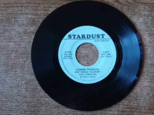 1950S MINT-EXC+Connie Francis  ?– Breakin' In A Brand New Broken Heart 1246 45