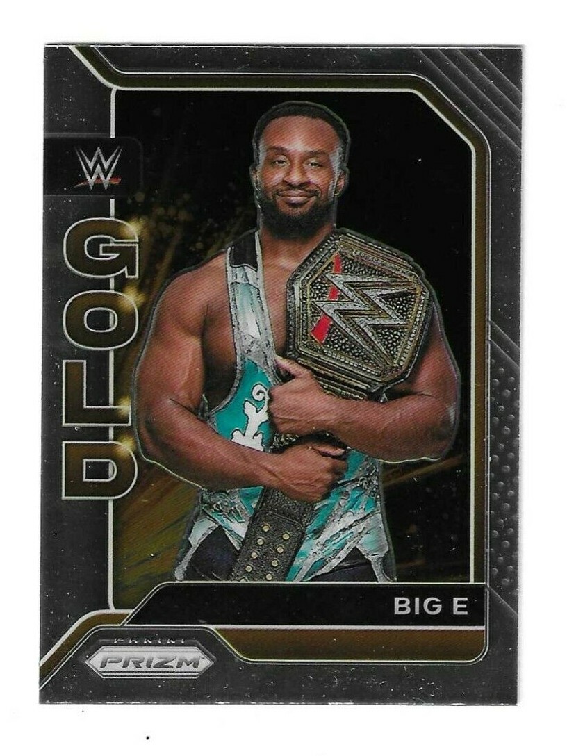 2022 PANINI PRIZM WWE GOLD INSERT #10 BIG E