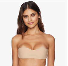 Fashion Forms Backless Skin Bandeau Nude Women's Bra Size XL 3227
