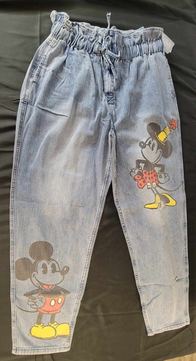 Minnie Mouse Jeans Disney Donna Desigual Jeans Con Topolino Donna