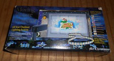 Vintage Mr. Christmas Outdoor Moving Picture Projector 10 Movies