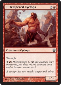 Ill-Tempered Cyclops x4 - Theros - NM-Mint, English - Theros