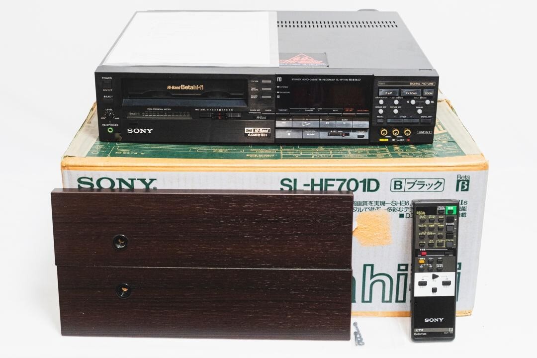 ◇SONY/Betamax/Hi-Band/SL-HF701D/リモコン付 ◇SONY/Betamax/Hi-Band/SL-HF701D/リモコン付