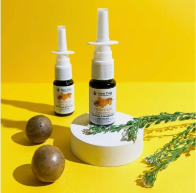 Propolis Nasal Rinse Spray with Herbs 1/2 fl oz (15 ml) Moisturizes Sinus Canal