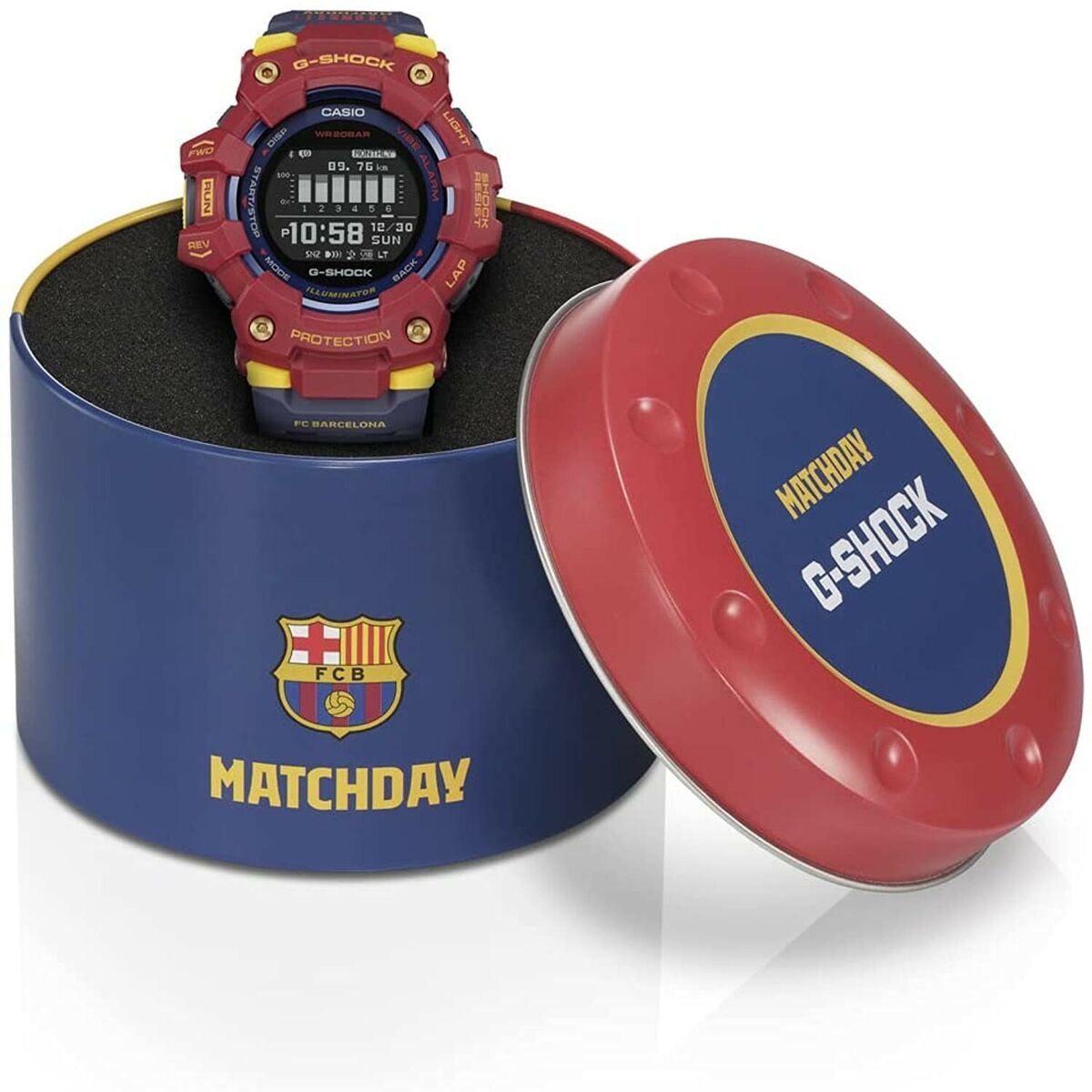 Casio G-SQUAD GBD-100 Wristwatch Limited FC Barcelona Casio G-SQUAD GBD-100 Wristwatch Limited FC Barcelona