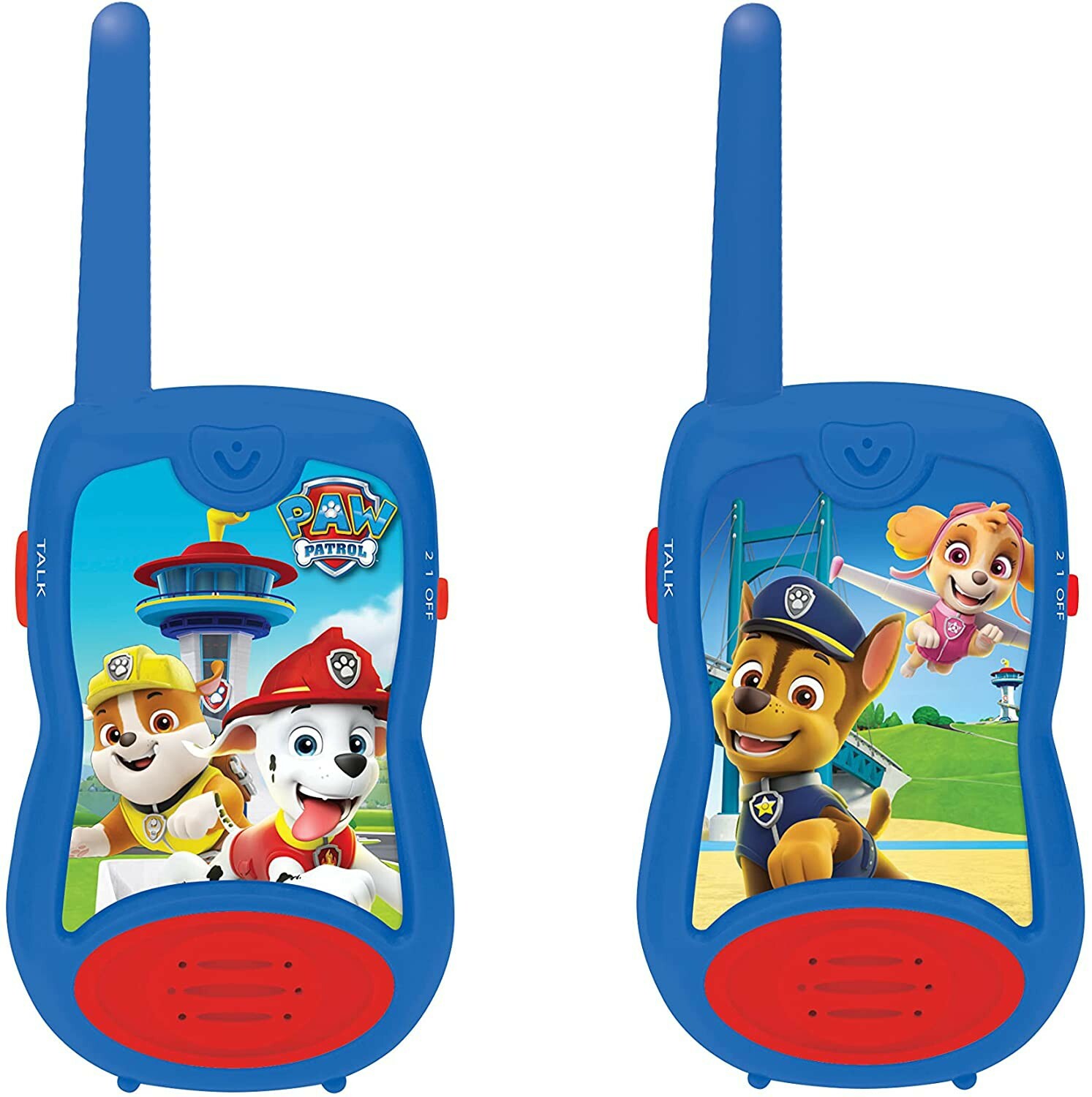 Talkie walkie Paw Patrol Lexibook pour enfants avec portée de 2 km