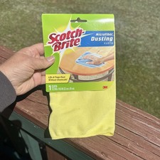 Scotch-Brite 9026-WC Microfiber Cleaning Cloth, 12" x 14" Yellow