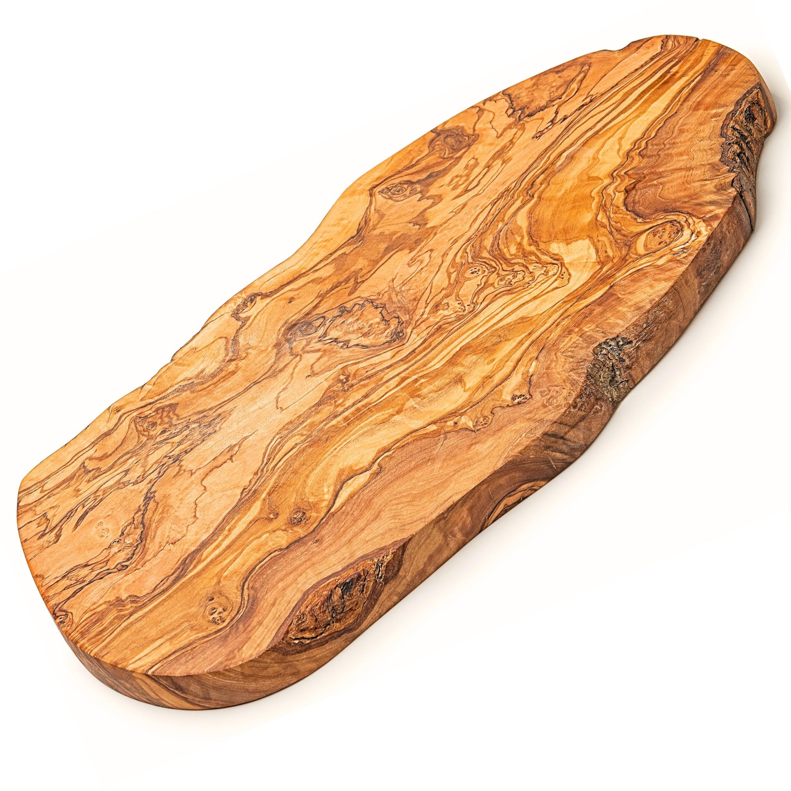 Tagliere Ulivo Erreke: Design Esclusivo in Legno Naturale e Resina