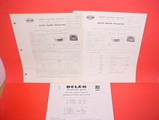 1954 1955 Oldsmobile Super 88 98 United Motors Delco Gm Radio Service Manual