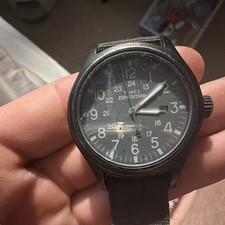 Timex Expedition Quartz Watch Black Dial gree...