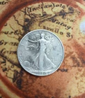 Silver 1937 P  Rare Date Walking Liberty good  looking coin    TP-10703