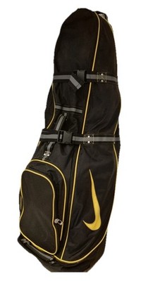 Nike Golf Club Travel Bag Black Yellow With Wheels | eBay