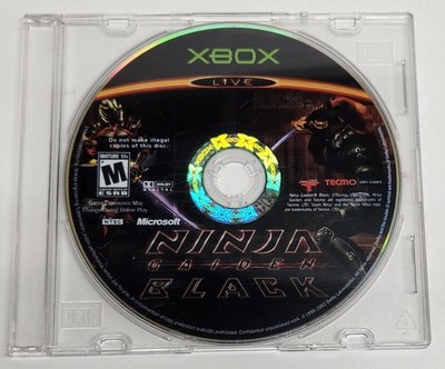 Ninja Gaiden Black (Microsoft Xbox, 2005) Disc Only, Tested