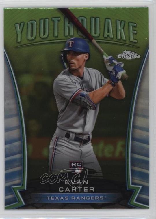 2024 Topps Chrome Youthquake Evan Carter #YQ-14 11s9