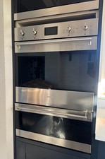 Smeg Built in Pyrolytic Multifunction Double Oven DOSP6390X - Used For Parts