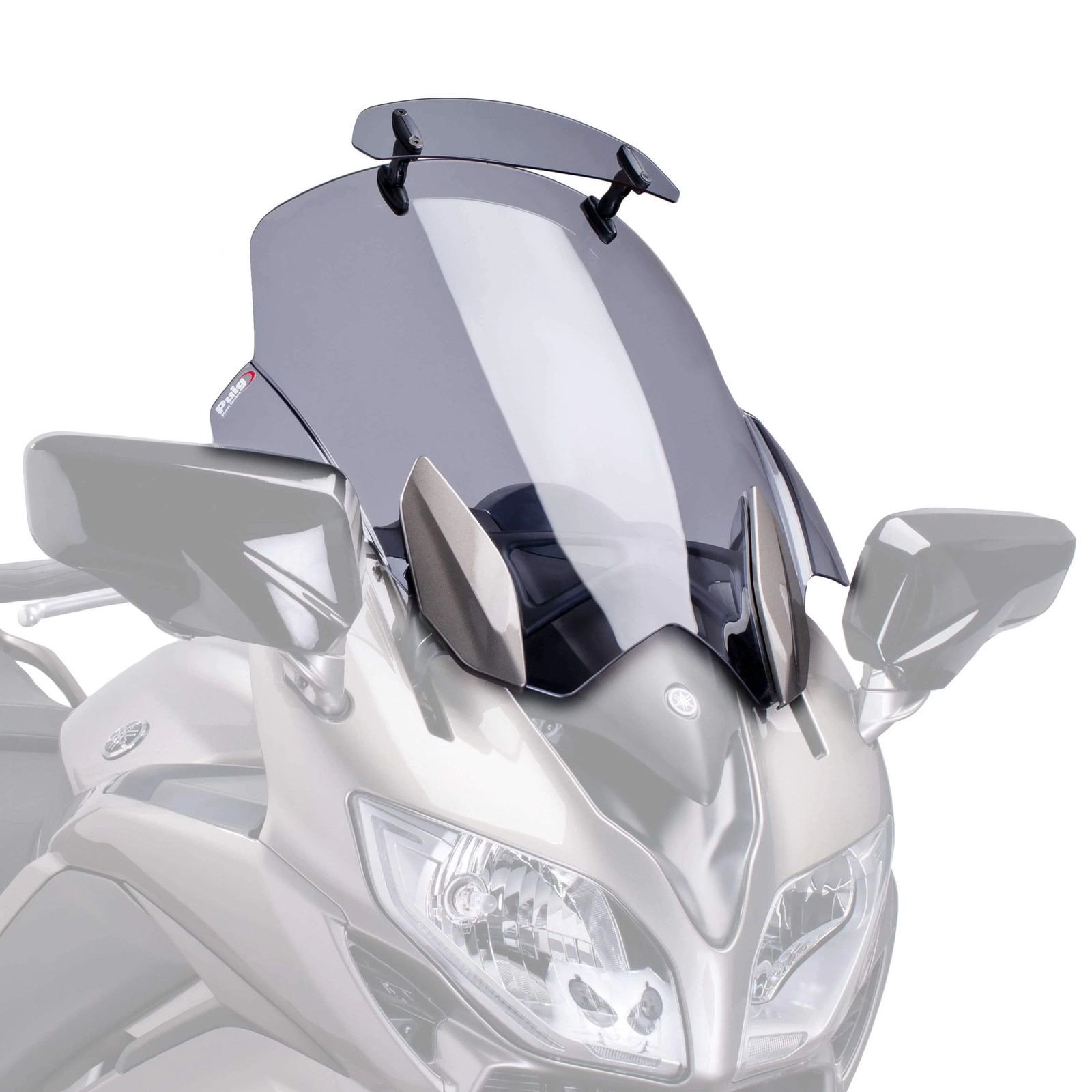 Puig Touring Screen with Visor | Light Smoke | Yamaha FJR 1300 2013>2020