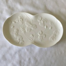 MINTON - VICTORIA STRAWBERRY -  WHITE BONE CHINA OVAL SERVING PLATE/DISH/PLATTER