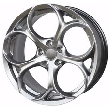 4 CERCHI IN LEGA 17 7.5J ET32 5X110 ALFA ROMEO  GIULIETTA 159 GIULIA STELVIO