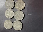 1943 steel wheat penny Lot of 6
