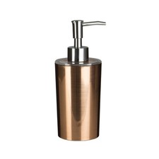 Shine Rose Gold Plastic Liquid Soap Dispenser Storage Organiser Bath Accessory